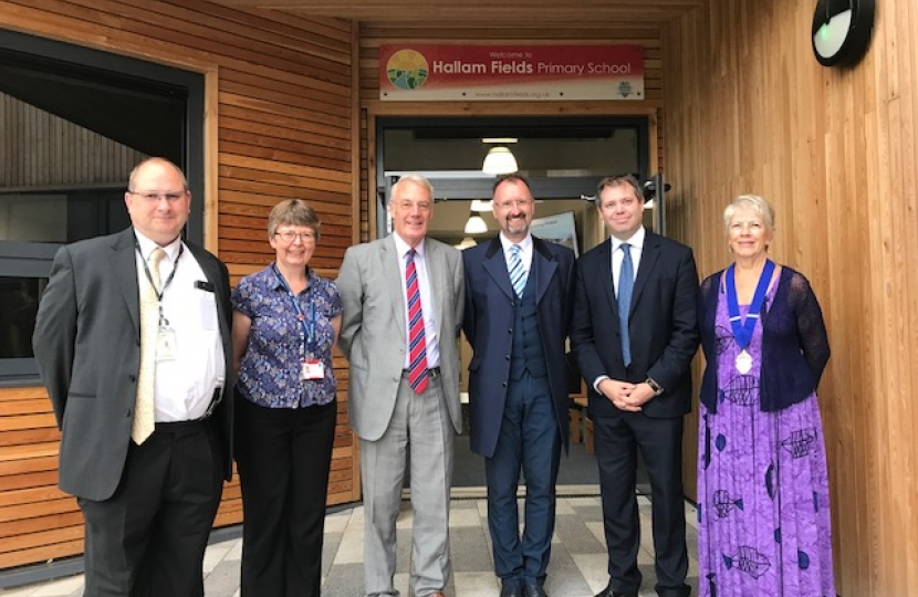 Official Opening of Hallam Fields Primary School