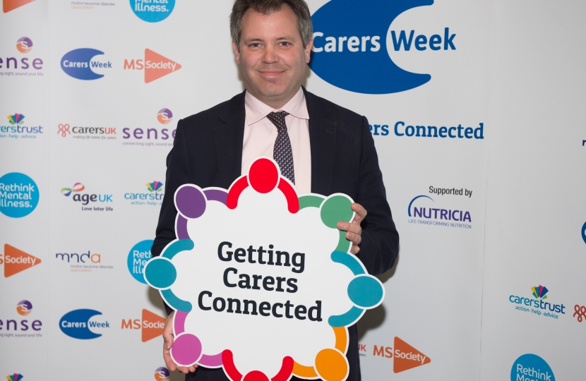 Edward supporting Carers Week