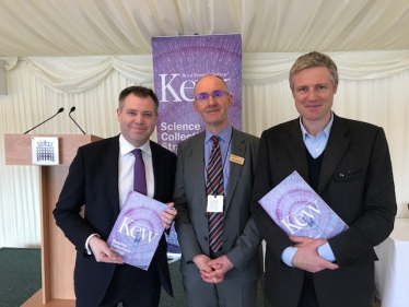 Edward at Kew Gardens' Science Collections Strategy Launch