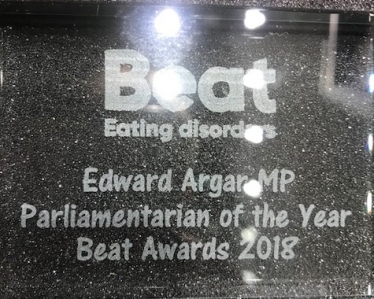 Beat Eating Disorder Charity Award